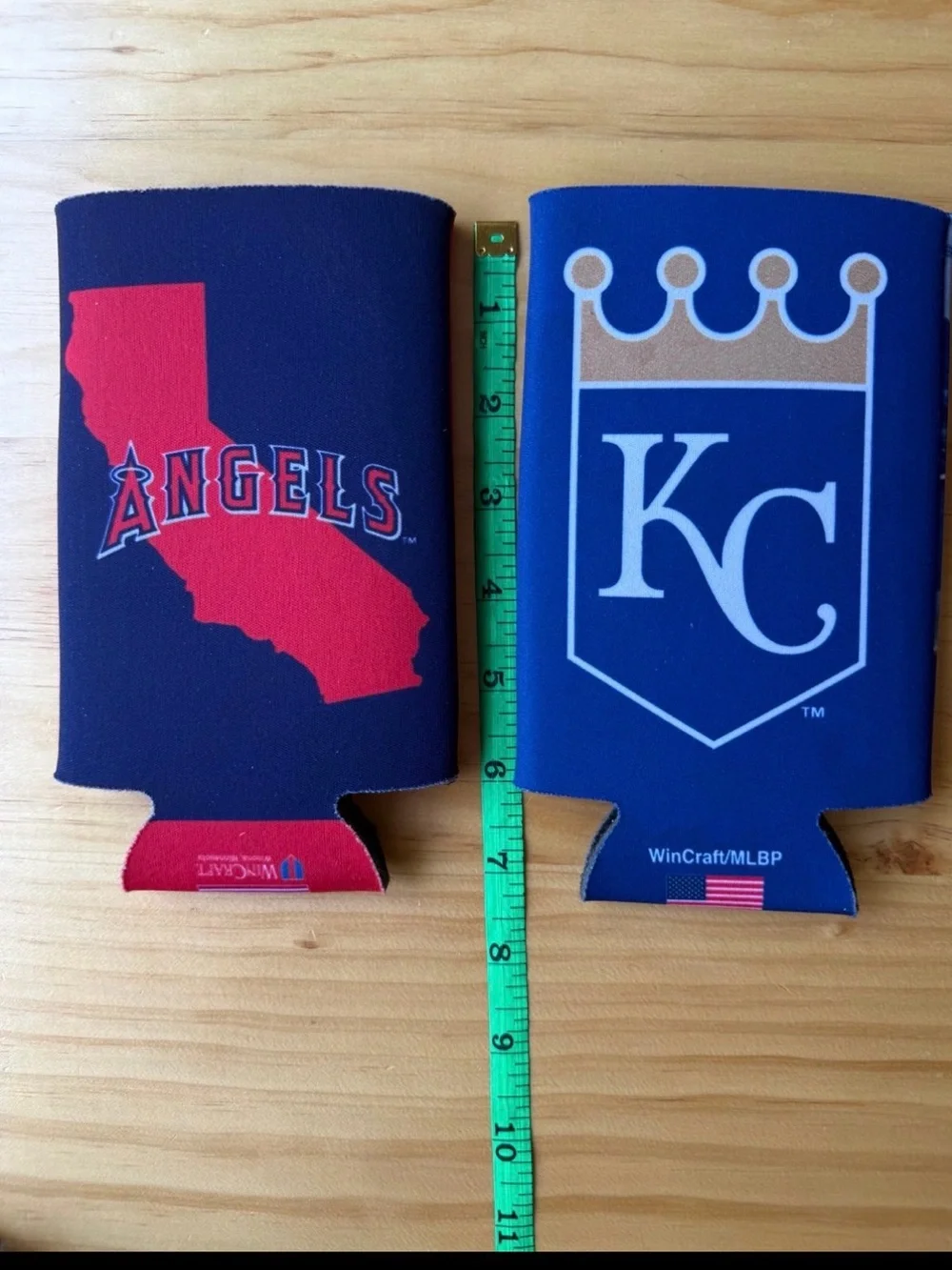 MLB Stadium Team Can Koolers  Tall Boy— Angels, Royals, & Halos Logos